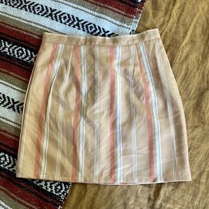 70s inspired polyester mini skirt